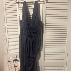 Azazie dress unaltered in storm, size 22